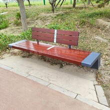 石家庄公园椅报价,长条座椅按需定制图片