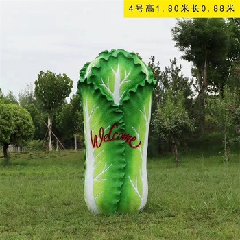 大白菜雕塑玻璃鋼蔬菜雕塑定制加工