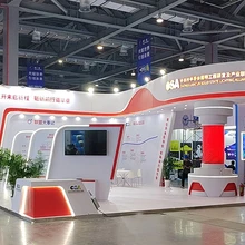 寧波國際五金機電博覽會展臺搭建展會搭建公司木結(jié)構(gòu)搭建展臺圖片