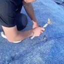 魚塘護(hù)坡水泥地毯各種規(guī)格南平固化水泥毯各種規(guī)格