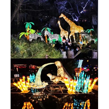 文旅夜游燈光燈會(huì)花燈生產(chǎn)工廠傳統(tǒng)工藝制作