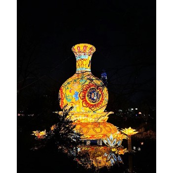 戶外景觀燈彩燈制作廠家非遺文化鵬晟彩燈