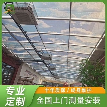 嘉定中庭電動遮陽簾廠家直供