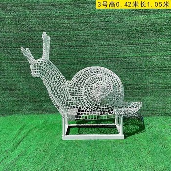 河北不銹鋼蝸牛雕塑多少錢