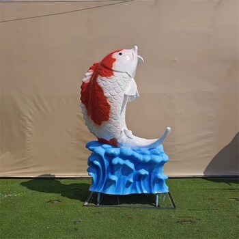 玻璃鋼魚雕塑仿真動物雕塑景觀擺件