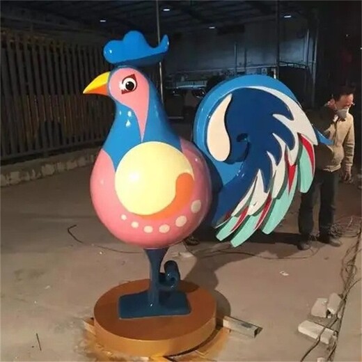 仿真大公雞雕塑定做
