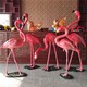 曲陽火烈鳥雕塑圖