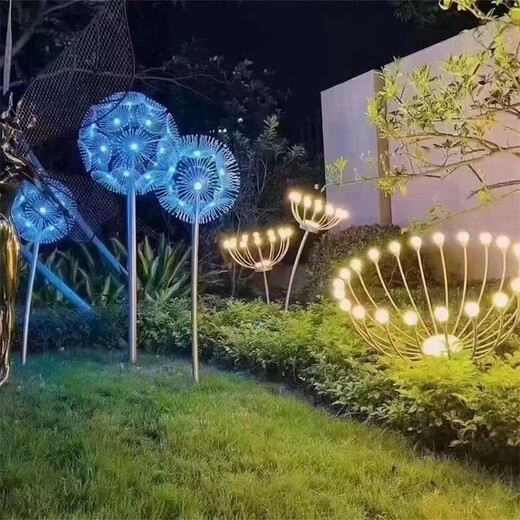 鐵藝蒲公英雕塑蒲公英雕塑