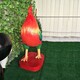 玻璃鋼彩繪大公雞雕塑圖