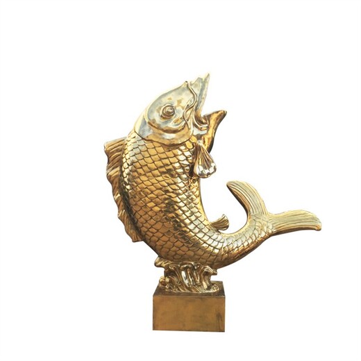 玻璃鋼仿真金魚(yú)雕塑水系動(dòng)物雕塑廠(chǎng)家