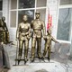 公園孝文化人物雕塑生產(chǎn)廠家,玻璃鋼孝文化雕塑圖