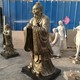 公園孝文化人物雕塑圖