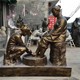 玻璃鋼孝文化人物雕塑圖