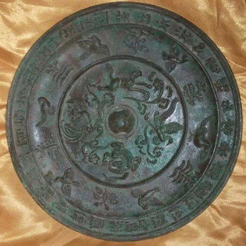 上門收購銅鏡戰(zhàn)國龍紋銅鏡市場價格