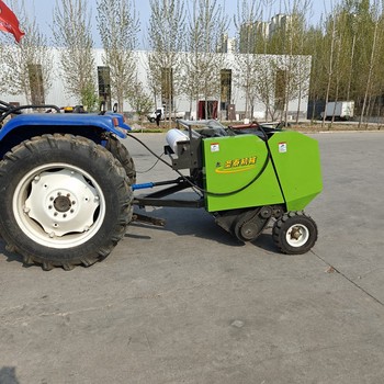 治沙草打包機大型稻草打捆機圓捆打捆機
