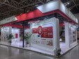 上海潤滑油展臺搭建設(shè)計,展示展臺搭建,展會布置搭建圖片