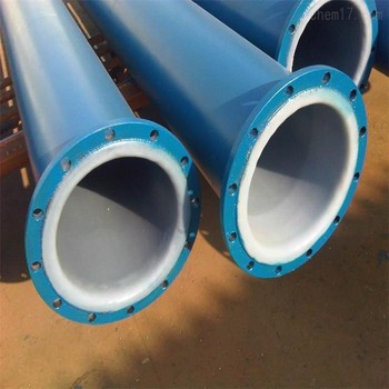 阜新冷水用忻碩牌襯塑鋼管現場指導連接
