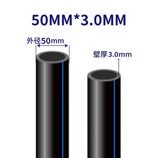 广州番禺HDPE灌溉管DN50