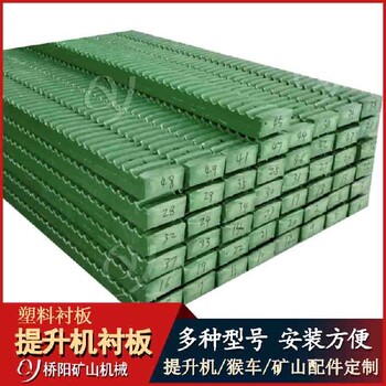 河北礦用提升機(jī)塑料襯板2JK-2*1.5提升機(jī)滾筒襯塊