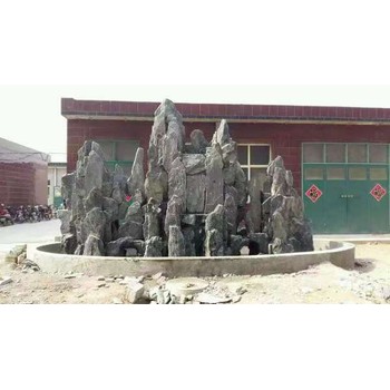 魏縣本地做假山水泥塑石保障