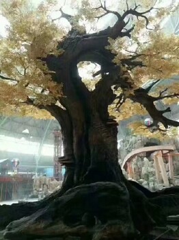 伊春區(qū)水泥仿假樹迪士尼技術(shù)