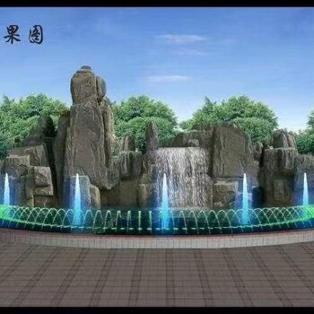 芝罘區(qū)水泥假山塑石迪士尼