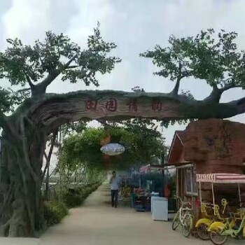三河市水泥仿假樹本地直塑