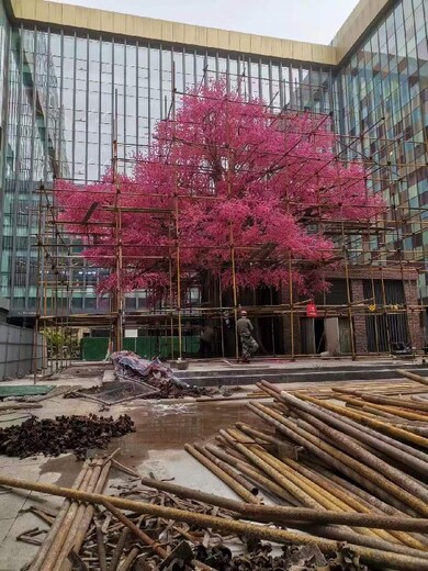 普兰店区水泥仿假树本地直塑