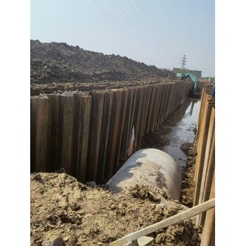 棗陽市鋼板樁打拔機出租