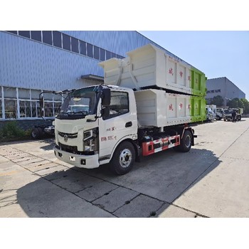 程力6噸勾臂垃圾車東風(fēng)7噸拉臂垃圾運輸車
