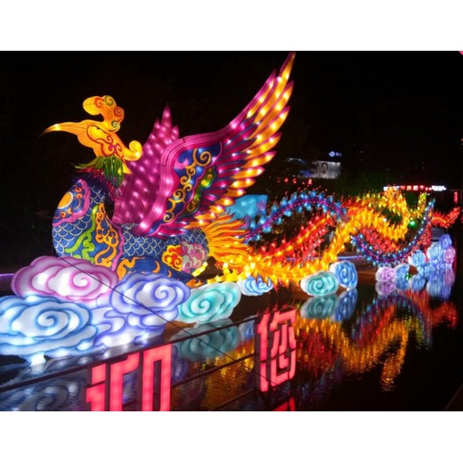 大型節(jié)日燈會,雞西景區(qū)花燈表演