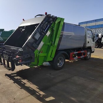 松江10方藍牌壓縮垃圾車