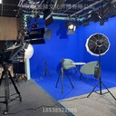 企業(yè)虛擬演播室融媒體建設(shè)直播間搭建三基色面光燈氛圍會(huì)議舞臺(tái)