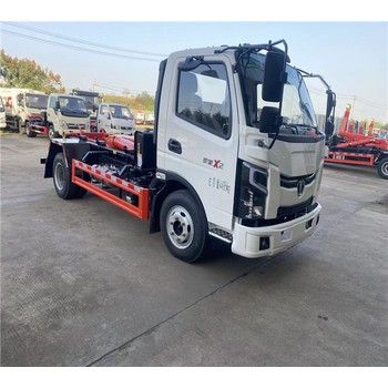 程力6噸勾臂垃圾車東風(fēng)7噸拉臂垃圾運輸車