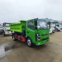 東風(fēng)天龍18噸垃圾轉(zhuǎn)運車勾臂落地斗車廠家