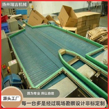 z型鏈板輸送機設(shè)計轉(zhuǎn)彎,爬坡,直線等輸送