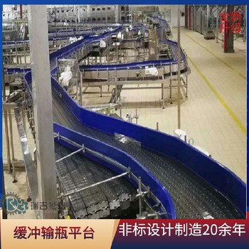 z型鏈板輸送機設(shè)計轉(zhuǎn)彎,爬坡,直線等輸送