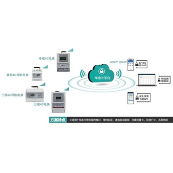 青白江区电子式预付费智能电表远程预付费电表