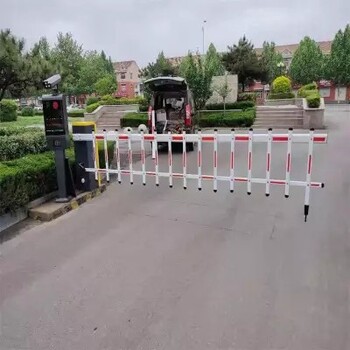 濰坊道閘安裝車庫(kù)擋車桿門禁升降桿-魯冠廠家