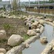 石家莊新樂公園天然石假山廠家上門安裝圖