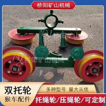 陜西猴車托繩輪φ280*50