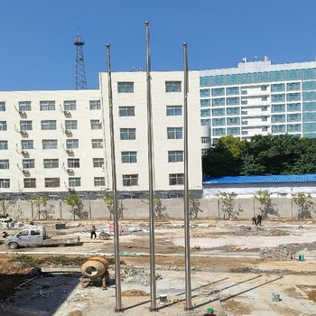 永城市廣告旗桿安裝多少錢一套