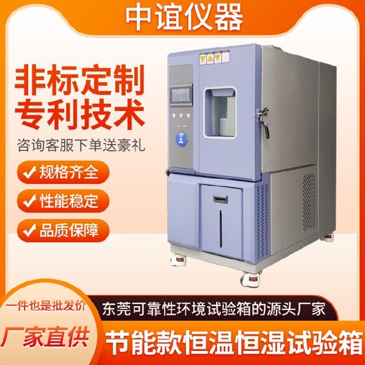 福建可程式恒溫恒濕試驗箱支持定制