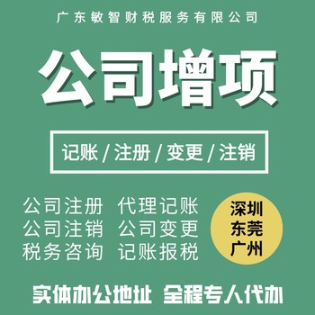 东莞万江区工商注册设立财税办理旧账整理