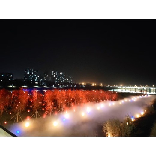 揚州數(shù)碼水幕價格，橋梁水幕設(shè)計