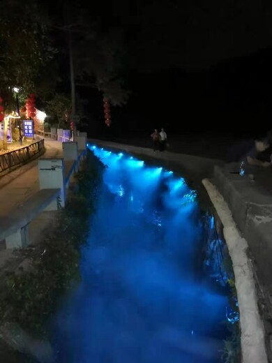 溫州圓形水幕安裝，弧形水幕安裝