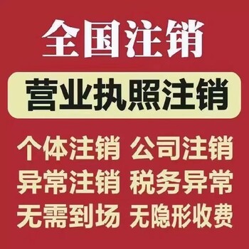 如何快速注销广州白云公司?方法有哪些?