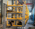 安徽安庆钢管车间立体存放管理新方法伸缩式钢管货架省空间