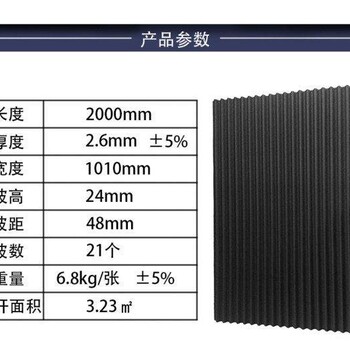 云南波形瀝青防水板，彩色波形瀝青瓦