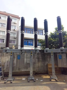 戶外60KV瓷柱六氟化硫斷路器LW36-60-66(72.5)祝捷